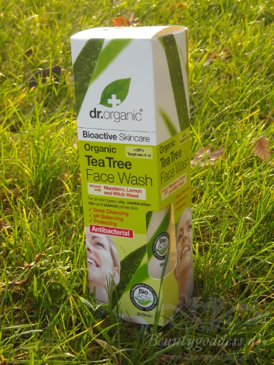 schoolbord Elke week Vermelden Review Dr Organic Tea Tree Face wash – beautygoddess