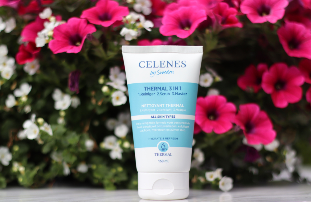 Celenes by Sweden Thermal 3-in-1 cleanser scrub mask