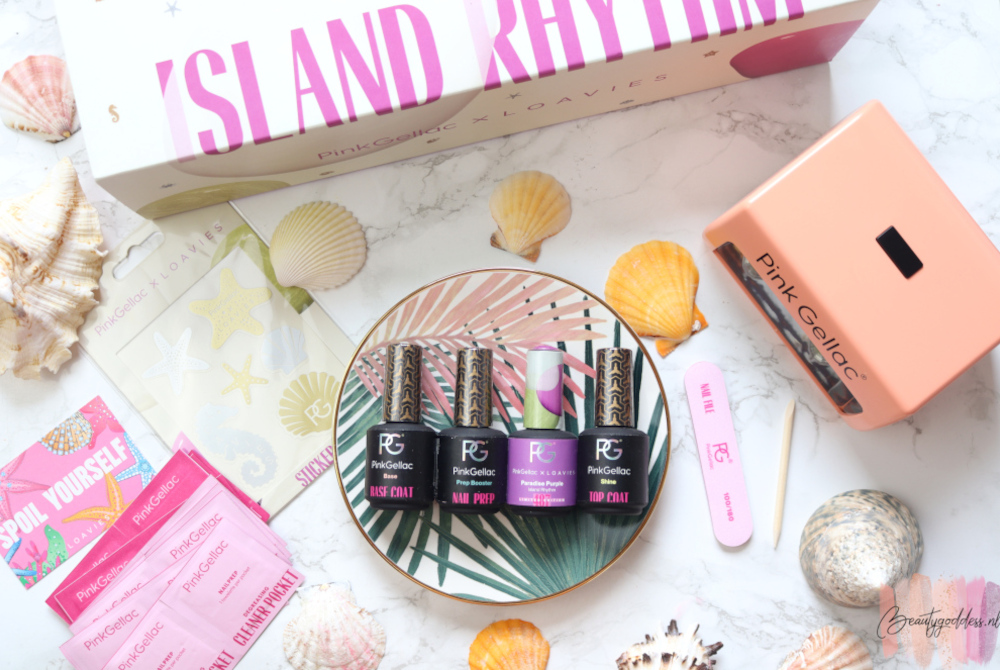 Pink Gellac Rhythm island set