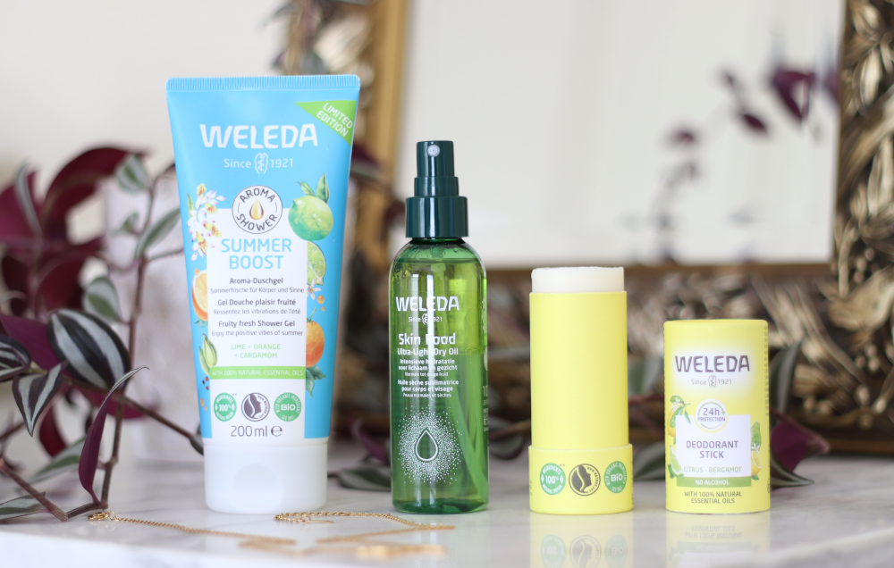 Weleda natural skincare Summer favorites 2024