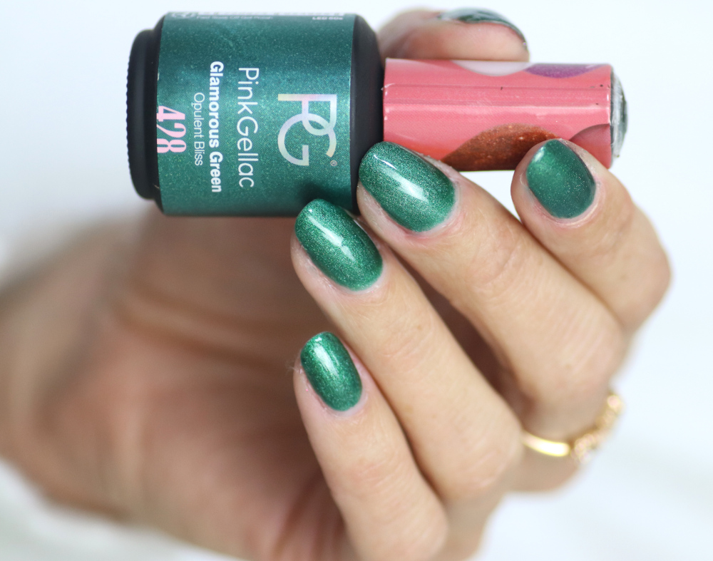 Pink Gellac Glamorous Green