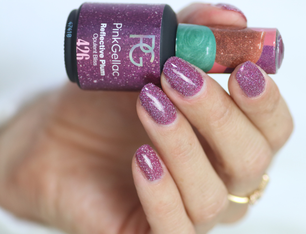 Pink Gellac Reflective Plum